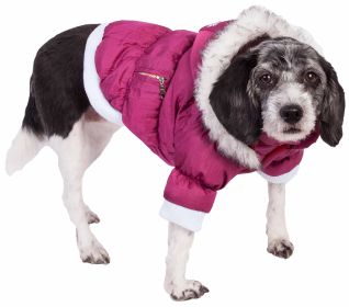 Pet Life Metallic Fashion Pet Parka Coat (size: X-Large)