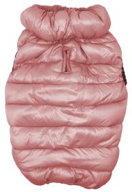 Pet Life 'Pursuit' Quilted Ultra-Plush Thermal Jacket (Color: Pink, size: X-Small)